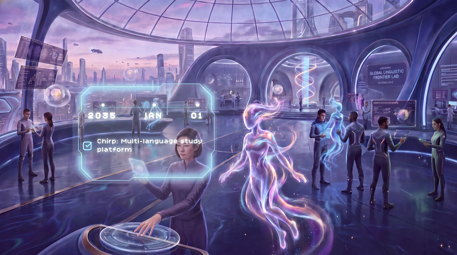 Lingualab · 2035 Human Language Lab